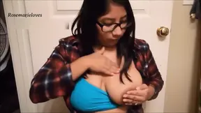 Squeezing Breast Milk Out My Lactating Tits How to