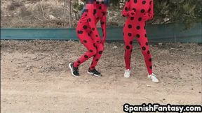 Ladybugs dancing #1