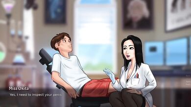 Science Teacher Fuck Me in The VR World - Summertime Saga Miss Okita Latest Sex Scenes
