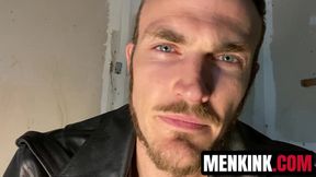 Alluring Christian Wilde YANKS his dick then splatters his CUM in front of camera