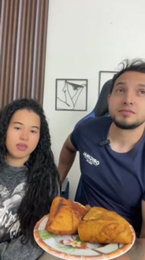 AFTER EATING ONE KILO VENEZUELAN EMPANA SUCKED MY BIG COCK