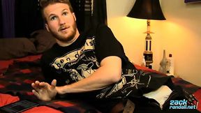 Hot Luke Mason Enjoys Watching Porn While Stroking His Cock