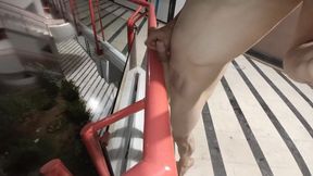 Self Spanking and Pissing