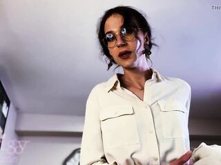 Detention with Ms. Aura POV Anal Gaping