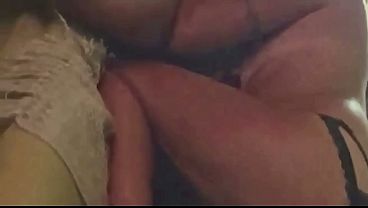 Daddy uses my ass and mouth as cum bucked