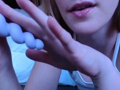 Blonde teen Sierras first erotic masturbation video