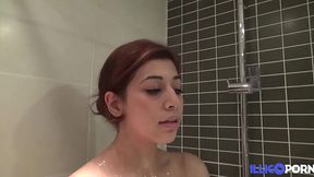 Selina, the 19-year-old Arab, gets her anal dreams fulfilled on camera