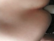 Anal masturbation, prostate massage, precum and orgasm finish