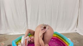 stuffing my gaping asshole with donuts by lana analise
