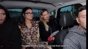 lucky uber! he fucks three argentinian women in the ass.
