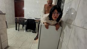 secretary is surprised with slaps on the butt and anal penetration with creampie.