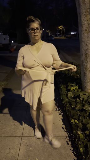 Hot Mom Naked Hotel Walk