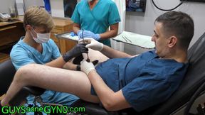 Male & Female Nurses Learn To Sound Dr. Canada's Penis - Part 2 of 2