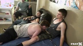 ”Gay frat house”