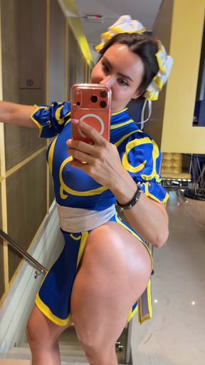 Chun-Li Cosplay Mandy Sweet Only Fans