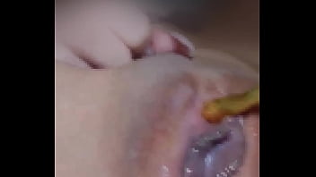 Clitoral rotor after creampie is the best