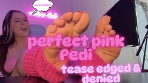 Pink Pretty Pedi JOI (For Losers)