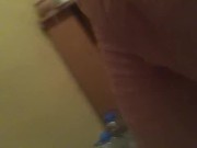 No cum, risky play public stairwell