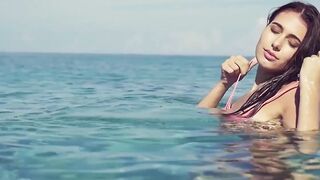 "Teenage Babe in Skimpy Swimwear Teases Viewers with Her Sexuality"
