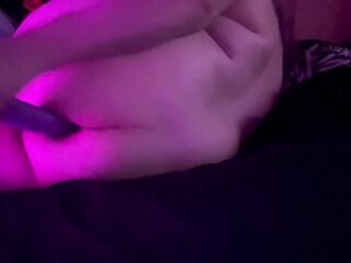 Anal Training with a 16" Vibrator