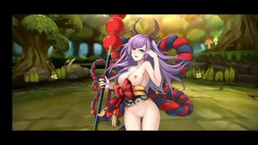 Lichtine Centaur Sucks & Fucks for Intense Game Sex Adventure Orgasm