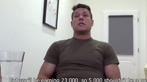 Dirty Scout: The Hunky Guard with Army Clothes Fetish