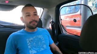 Milo Star gives his tight ass freely to his horny driver Crixxx Nie