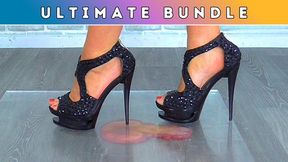 Dancing On Your Cock & Balls Until They BURST! ** EDITED VERSION ** 9 Mins of 124 Mins - 16 Clips - Ultimate Bundle (D74)