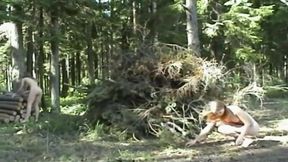 Russian Nudist at the Lake