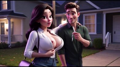 Curvy Stepmom Picks Up Her Stepson From College And They Share The Same Bed Tonight