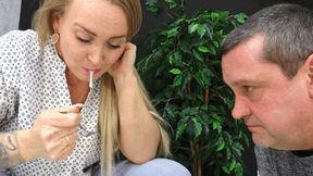 Mistress Jane - Treating the Sick Slave - small version