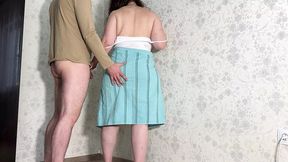 Big Assed MILF BBW stepsister accepts fucked in her butt sex and gives sloppy oral