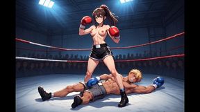 Mixed Boxing Confessions #5: Topless Takedown Triumph