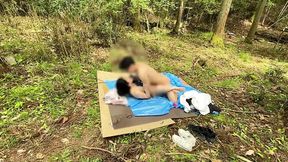 Deep in the Mountains &mdash;  Rough Outdoor Sex