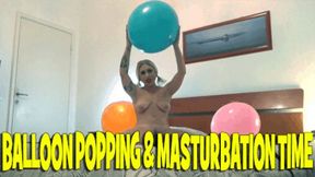 BALLOON POPPING AND MASTURBATION TIME