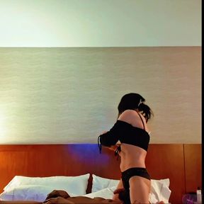 Bigdaddy8inchz Barebacked Fucked White Tranny in Her Hotel Room