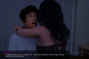 [Gameplay] MILFY CITY - SEX SCENE HD #XV Sucking cock lesson