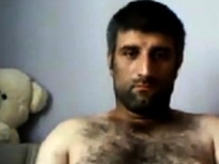 Masturbating Turkey-Turkish Natural Bear Volkan 2