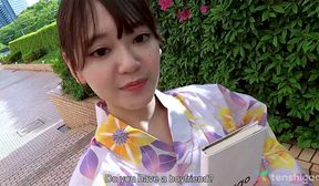 cutest japanese girl miss aki igarashi comes to play today