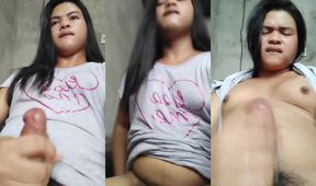Special cummy birthday gift for the shemale jakol bakla
