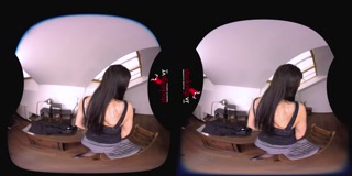 StockingsVR - Secretary Striptease makes you Hot Under the Collar