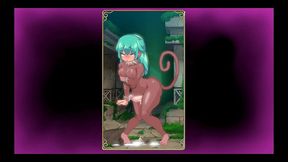 mage kanades futanari dungeon quest - gallery show [ hentai game pornplay ] ep.4 slave to a slime pussy ending