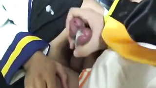 Chinese Crossdressers Costume play and Dual Masturbate 2