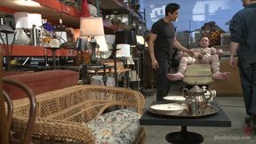 Straight Stud with a Giant Cock Edged