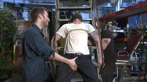 Straight Stud with a Giant Cock Edged