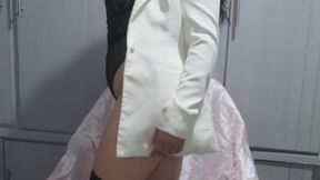 Beg me to take your money, pay pig!