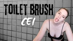 Toilet Brush CEI - Eat Your Cum Off Toilet Seat or Brush Degrading (MOV)