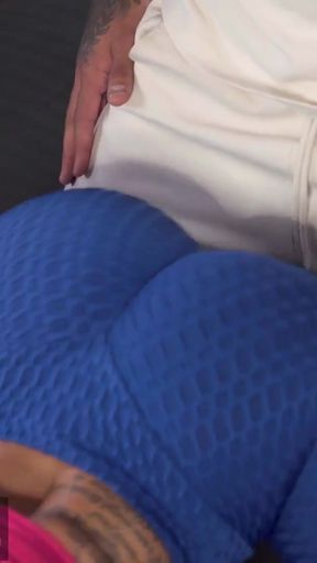 My big ass gym teacher - Fitness Rooms   Clip 1