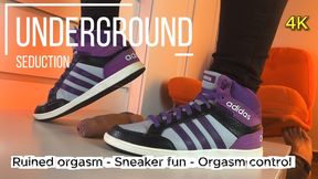 Ruined orgasm - Sneaker fun - Orgasm control - Rossi’s lost shoes