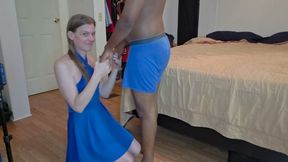 Love Getting on My Knees in a Dress